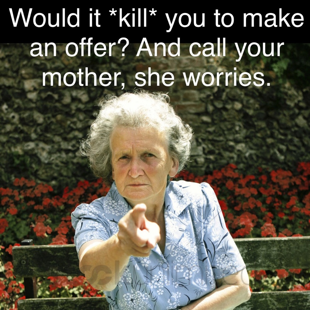 Make an offer. Couldn’t hurt.